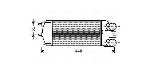Ladeluftkühler AVA QUALITY COOLING CNA4269 Bild Ladeluftkühler AVA QUALITY COOLING CNA4269