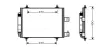 Kondensator, Klimaanlage AVA QUALITY COOLING CNA5213D