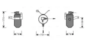 Trockner, Klimaanlage AVA QUALITY COOLING CND184