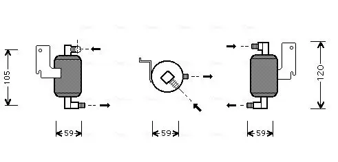 Trockner, Klimaanlage AVA QUALITY COOLING CND186 Bild Trockner, Klimaanlage AVA QUALITY COOLING CND186