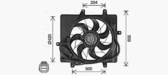 Kondensator, Klimaanlage AVA QUALITY COOLING CR5139 Bild Kondensator, Klimaanlage AVA QUALITY COOLING CR5139