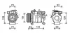 Kompressor, Klimaanlage AVA QUALITY COOLING CRAK128