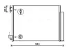 Kondensator, Klimaanlage AVA QUALITY COOLING DAA5011D