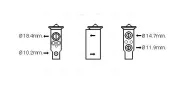 Expansionsventil, Klimaanlage AVA QUALITY COOLING DN1389