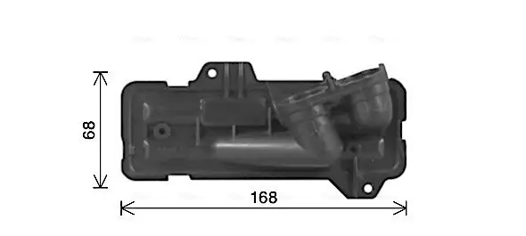 Wärmetauscher, Innenraumheizung AVA QUALITY COOLING DN6473