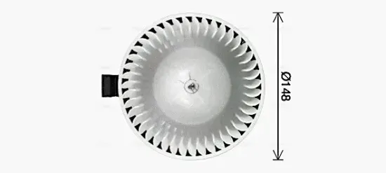 Innenraumgebläse 12 V AVA QUALITY COOLING DN8474 Bild Innenraumgebläse 12 V AVA QUALITY COOLING DN8474