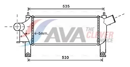 Ladeluftkühler AVA Clever Choice DNA4339