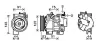 Kompressor, Klimaanlage AVA Clever Choice DNAK335