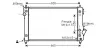 Kühler, Motorkühlung AVA QUALITY COOLING DW2087