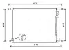 Kondensator, Klimaanlage AVA Clever Choice DWA5139D
