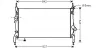 Kühler, Motorkühlung AVA QUALITY COOLING FDA2405