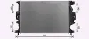 Kühler, Motorkühlung AVA QUALITY COOLING FD2689 Bild Kühler, Motorkühlung AVA QUALITY COOLING FD2689