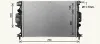 Kühler, Motorkühlung AVA QUALITY COOLING FD2689 Bild Kühler, Motorkühlung AVA QUALITY COOLING FD2689