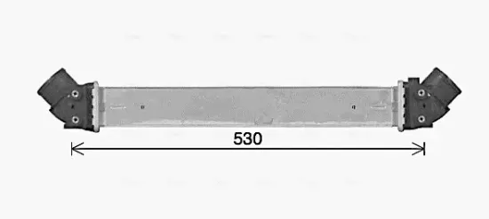 Ladeluftkühler AVA QUALITY COOLING FD4677 Bild Ladeluftkühler AVA QUALITY COOLING FD4677