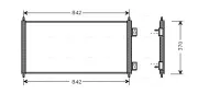 Kondensator, Klimaanlage AVA QUALITY COOLING FD5303