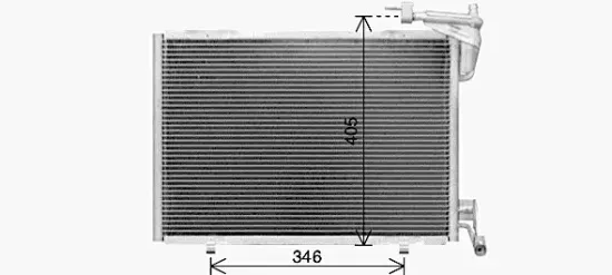 Kondensator, Klimaanlage AVA QUALITY COOLING FD5673 Bild Kondensator, Klimaanlage AVA QUALITY COOLING FD5673