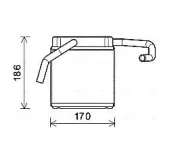 Wärmetauscher, Innenraumheizung AVA QUALITY COOLING FD6607