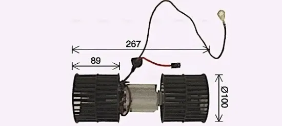 Innenraumgebläse 12 V AVA QUALITY COOLING FD8652 Bild Innenraumgebläse 12 V AVA QUALITY COOLING FD8652