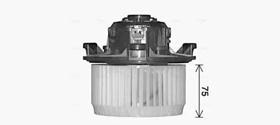 Innenraumgebläse 12 V AVA QUALITY COOLING FD8668 Bild Innenraumgebläse 12 V AVA QUALITY COOLING FD8668