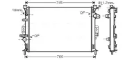 Kühler, Motorkühlung AVA QUALITY COOLING FDA2425