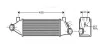 Ladeluftkühler AVA QUALITY COOLING FDA4385