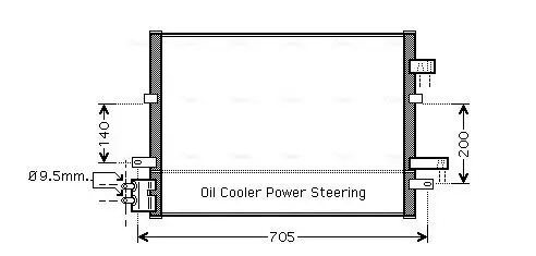 Kondensator, Klimaanlage AVA QUALITY COOLING FDA5377