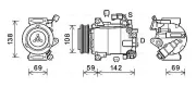 Kompressor, Klimaanlage AVA QUALITY COOLING FDAK603