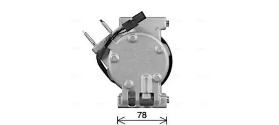 Kompressor, Klimaanlage AVA QUALITY COOLING FDAK682 Bild Kompressor, Klimaanlage AVA QUALITY COOLING FDAK682