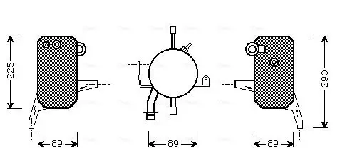 Trockner, Klimaanlage AVA QUALITY COOLING FDD119