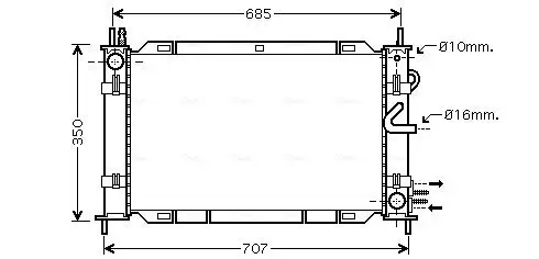 Kühlmodul AVA QUALITY COOLING FDM388