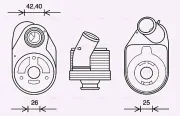 Ölkühler, Motoröl AVA QUALITY COOLING FT3610