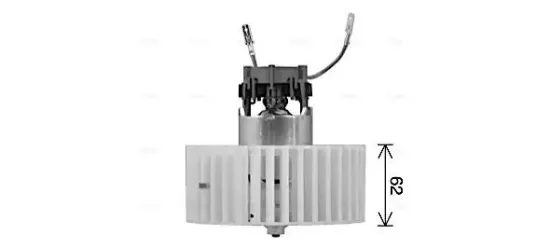 Innenraumgebläse 12 V AVA QUALITY COOLING FT8483 Bild Innenraumgebläse 12 V AVA QUALITY COOLING FT8483