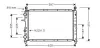 Kühler, Motorkühlung AVA QUALITY COOLING FTA2095