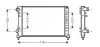 Kühler, Motorkühlung AVA QUALITY COOLING FTA2262