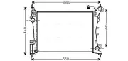 Kühler, Motorkühlung AVA QUALITY COOLING FTA2318