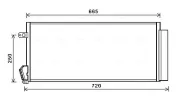 Kondensator, Klimaanlage AVA QUALITY COOLING FTA5396D