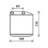 Wärmetauscher, Innenraumheizung AVA QUALITY COOLING FTA6313