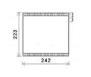 Verdampfer, Klimaanlage AVA QUALITY COOLING FTV421