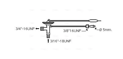 Expansionsventil, Klimaanlage AVA Clever Choice HD1271