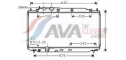 Kühler, Motorkühlung AVA QUALITY COOLING HD2191