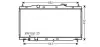 Kühler, Motorkühlung AVA QUALITY COOLING HD2307