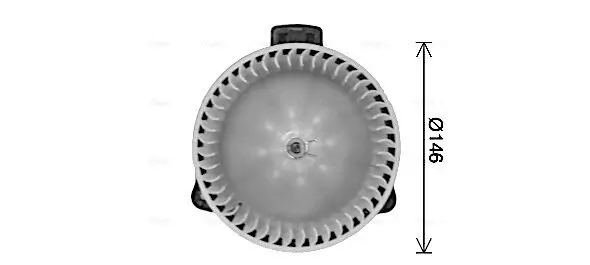 Innenraumgebläse 12 V AVA QUALITY COOLING HD8318