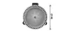 Innenraumgebläse 12 V AVA QUALITY COOLING HD8318 Bild Innenraumgebläse 12 V AVA QUALITY COOLING HD8318