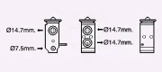 Expansionsventil, Klimaanlage AVA QUALITY COOLING HY1579