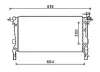 Kühler, Motorkühlung AVA QUALITY COOLING HY2242