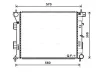 Kühler, Motorkühlung AVA QUALITY COOLING HY2338