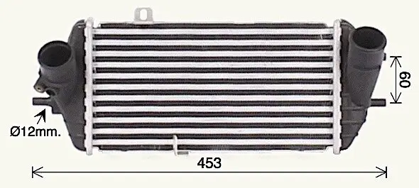 Ladeluftkühler AVA Clever Choice HY4468