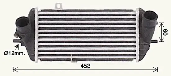 Ladeluftkühler AVA QUALITY COOLING HY4468 Bild Ladeluftkühler AVA QUALITY COOLING HY4468