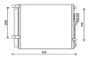 Kondensator, Klimaanlage AVA QUALITY COOLING HY5310D