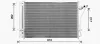 Kondensator, Klimaanlage AVA QUALITY COOLING HY5470D Bild Kondensator, Klimaanlage AVA QUALITY COOLING HY5470D